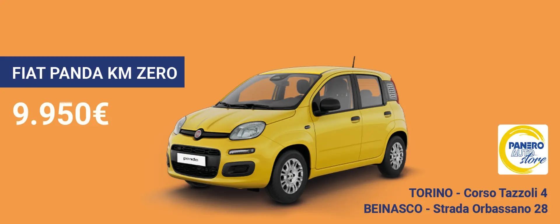 Fiat Panda Km0 Panero Auto, tua da 9.950€