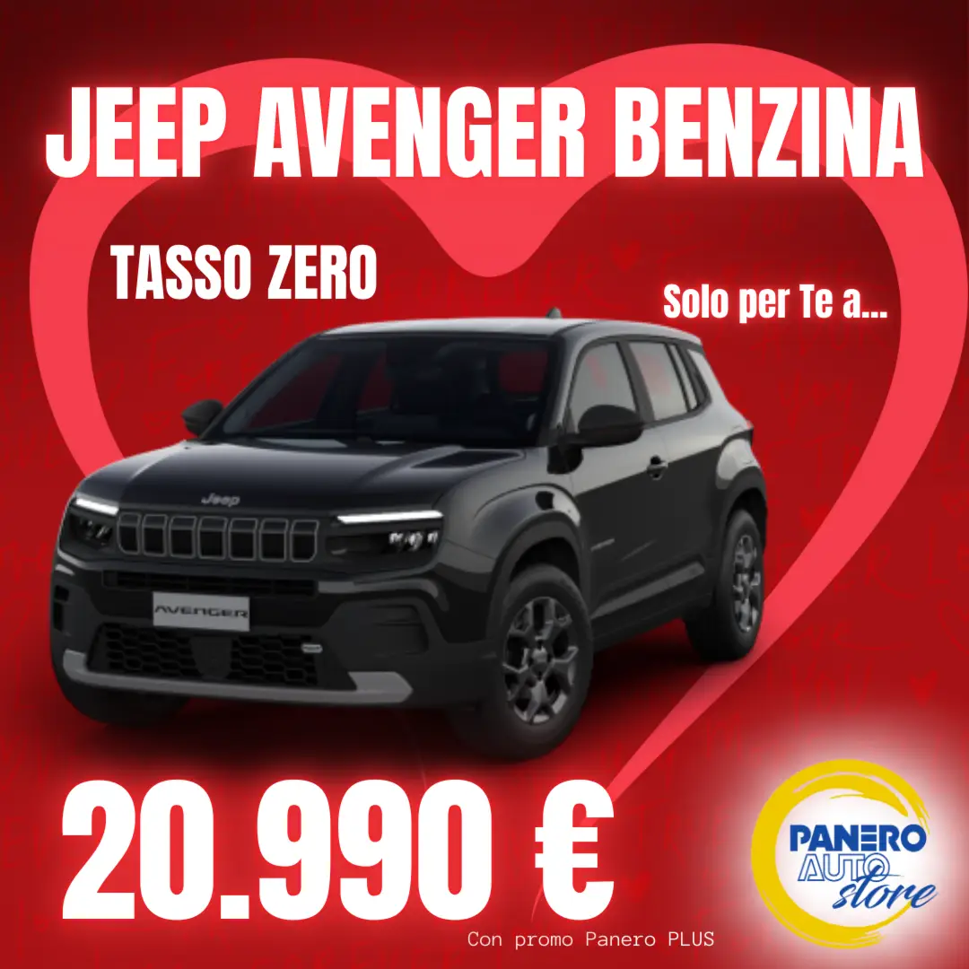 Jeep Avenger da Panero Auto a Torino e Beinasco