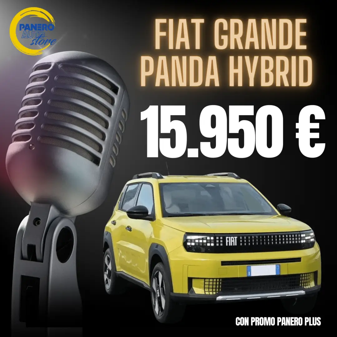 Panero Auto scopri la nuova fiat grande panda ibrida da 15.950€