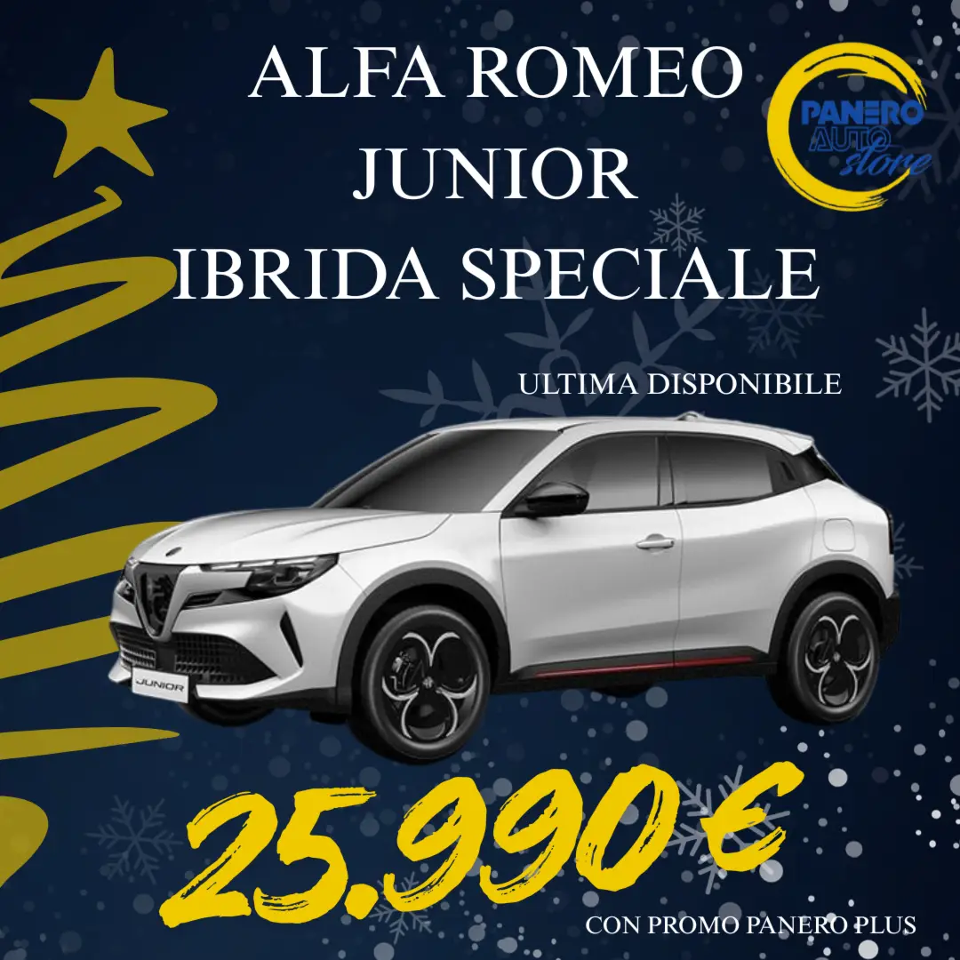 Alfa Romeo Junior Ibrida da Panero Auto a partire da 25.990€