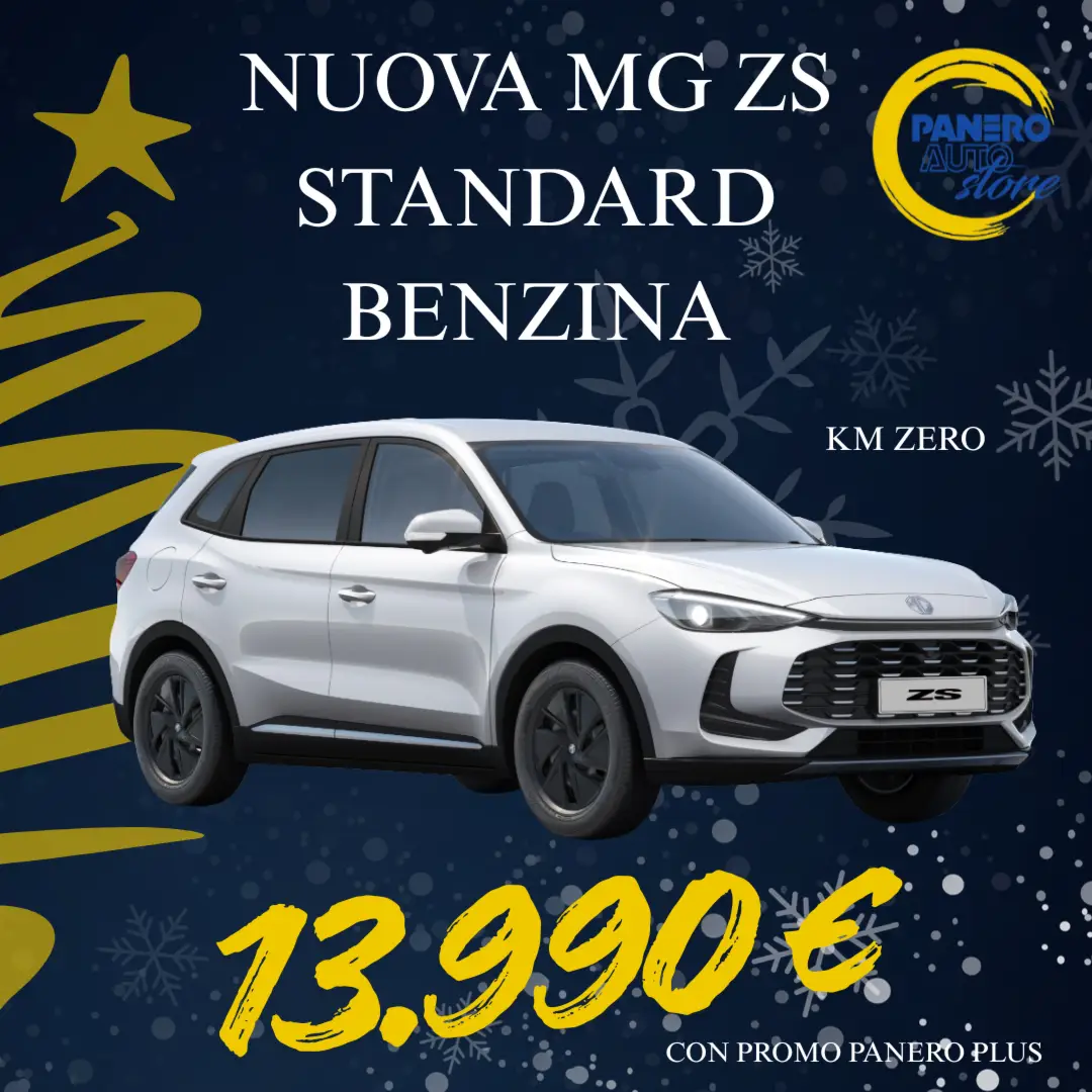 Scopri la nuova MG ZS da Panero Auto