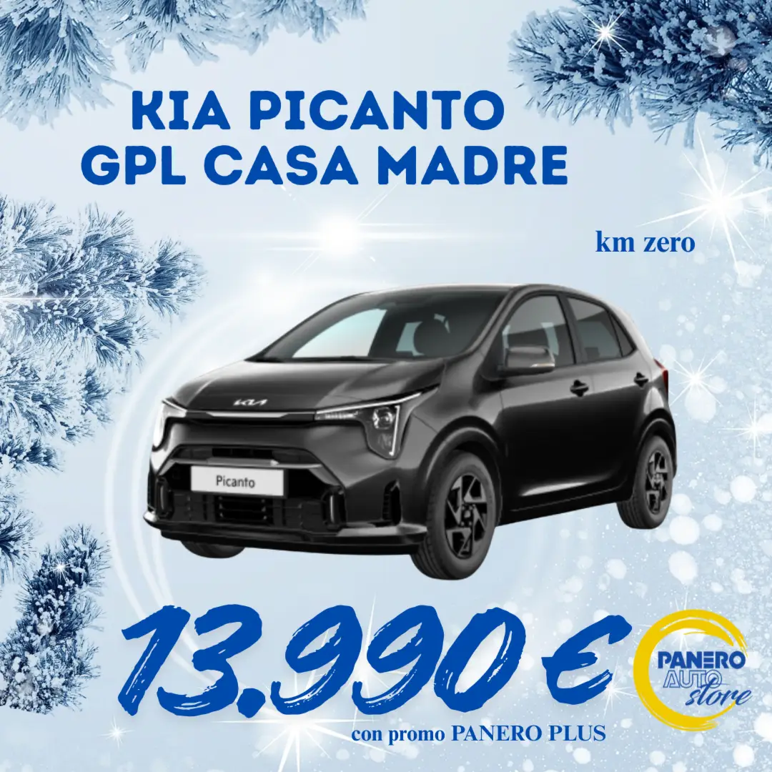 KIA PICANTO KM ZERO GPL CASA MADRE 