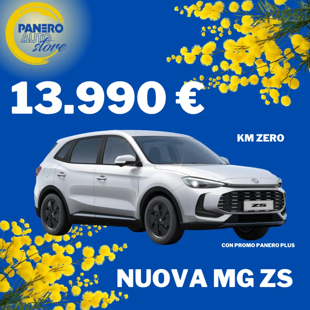 Scopri la nuova MG ZS da Panero Auto