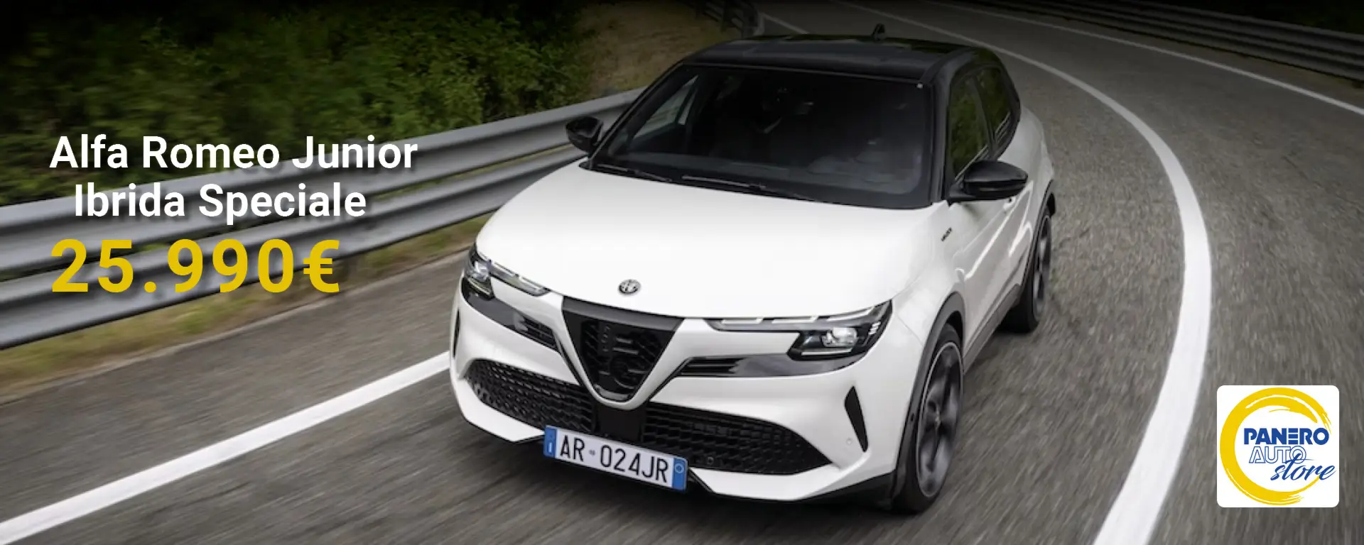 Alfa Romeo Junior Ibrida da Panero Auto a partire da 25.990€