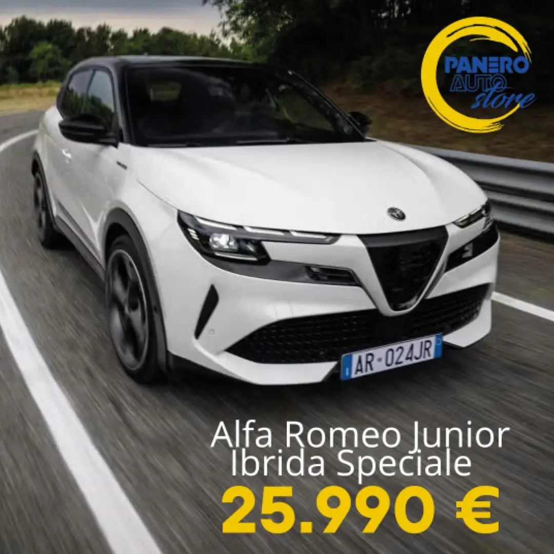 Alfa Romeo Junior Ibrida da Panero Auto a partire da 25.990€