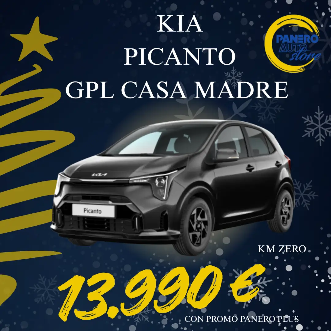 KIA PICANTO KM ZERO GPL CASA MADRE 